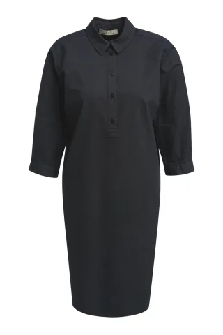 Smith&Soul - Basic Shirt Dress black - Gr. - XL