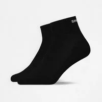SNOCKS Socken Retro Ankle Socks Uni, 2pcs Black