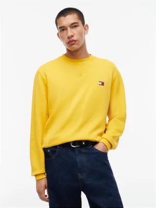Tommy Jeans (PVH Group) - TJM REG BADGE CREW EXT Countryside Yellow - Gr. - L