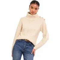 LIPSY Strickpullover Lipsy Strickpullover mit Zopfmuster, Regular (1-tlg)