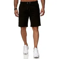 Reslad Sweatshorts Reslad Sweat-Shorts Herren Basic Sport Freizeit Kurze Hose RS-5061 (1-tlg) Kurze Hose Jogginghose