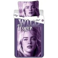 BILLIE EILISH Kinderbettwäsche Bettwäsche-Set aus Baumwolle - 140 x 200 cm + 70 x 90 cm, Baumwolle, 2 teilig
