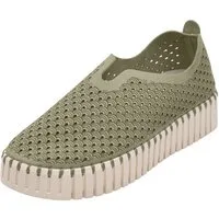 Ilse Jacobsen TULIP3373 Sneaker Plateausohle, atmungsaktive Mikrofaser, hoher Tragekomfort