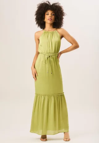 Maxikleid mit Neckholder