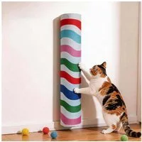 Ledander Kratzmatte Selbstklebende Katzenkratzbaum Katzen Klettergerüst, Kein Stanzen
