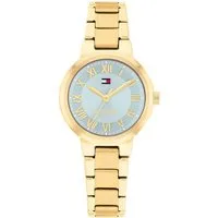 Tommy Hilfiger Quarzuhr Becca 1782904, Armbanduhr, Damenuhr, Edelstahlarmband, analog
