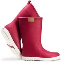Ultrapower REGNRASK Damen Schlupfstiefel Kontrastsohle 39 Rot-Weiß Gummistiefel Gartenstiefel Matschstiefel Festivalstiefel