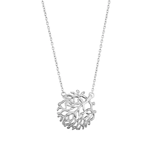 Orphelia 'Flavie' Damenkette mit Anhänger aus 925er Sterlingsilber – Silber ZH-7502