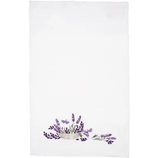 Geschirrtuch "Lavendel im Korb"