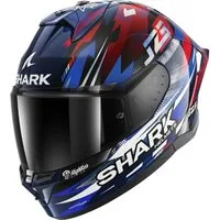 Shark Motorradhelm Shark SKWAL CUP Replica Zarco GP de France Integralhelm Chrome/Rot XL (1er Set), integralhelm motorrad