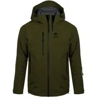 GUGGEN Mountain Hardshelljacke Herren Allwetter Hardshelljacke Regenjacke H07 Sport 3L Wanderjacke wasserdichte Membran, versiegelte Nähte, 4-Wege-Stretch, Skipasstasche