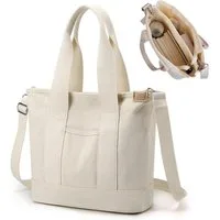 LuxusKollektion Umhängetasche Canvas Handtasche Damen Umhängetasche Schultertasche mit