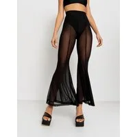 LSCN by LASCANA Stretch-Hose aus transparenter Meshware