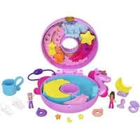Mattel® Spielwelt Mattel HKV34 - Polly Pocket - Magischer Einhornspaß für unterwegs!