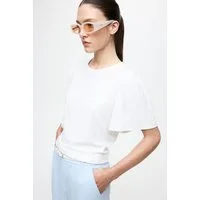 Vila Rundhalsshirt VIBELLI O-NECK S/S TOP - NOOS