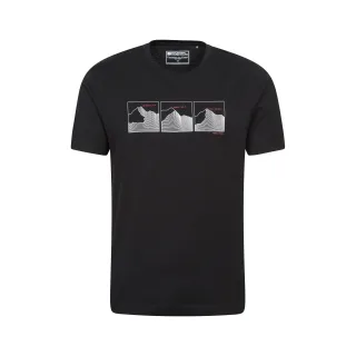 Mountain Warehouse - T-Shirt für Herren (Pechschwarz)