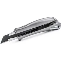 HAC24 Cuttermesser Profi Cuttermesser Teppichmesser Universalmesser Paketmesser, (1-tlg), aus Aluminium, mit scharfer Klinge