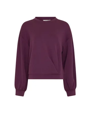 msch copenhagen - MSCHBrooke Ima Q Sweatshirt Potent Purple - Gr. - L