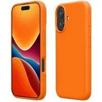 kwmobile Handyhülle Hülle für Apple iPhone 16 Plus, Hülle Silikon gummiert - Handyhülle - Handy Case Cover