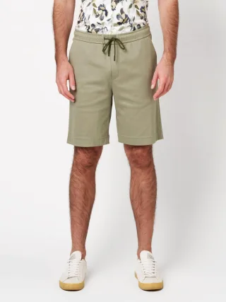 DESOTO - Casual Short solid green - Gr. - XL
