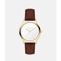 Liebeskind Berlin Quarzuhr Basic Staples LT-0505-LQ, Armbanduhr, Damenuhr, Lederarmband, analog
