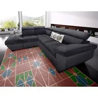 COTTA Ecksofa Speedway L-Form, B: 262 cm, Kopfteilverstellung, optional Schlaffunktion & Bettkasten