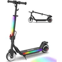 iscooter Elektro-Kinderroller E-Scooter für Kinder 6-12 Jahren, bis zu 13 km,4.5Ah, (1-tlg), 19km/h,Bunte Lichter,stilvolles Design