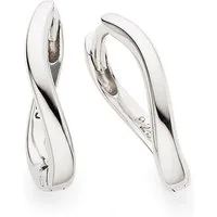 Bruno Banani Paar Creolen Schmuck Geschenk Silber 925 Ohrschmuck Ohrringe