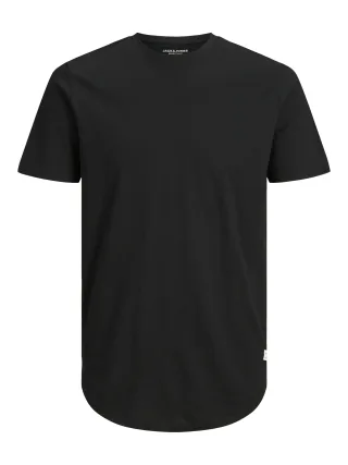 JACK&JONES - JJENOA TEE SS CREW NECK NOOS PLS black