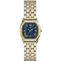 Fossil Quarzuhr Harlow ES5480, Armbanduhr, Damenuhr, Edelstahlarmband, analog