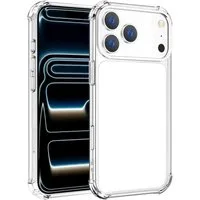 CoolGadget Handyhülle Anti Shock Rugged Case für Apple iPhone 17 Pro Max 6,9 Zoll, Cover Kantenschutz Schutzhülle für iPhone 17 Pro Max Hülle Transparent