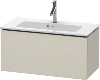 Duravit L-Cube Waschtischunterbau wandhängend Taupe Supermatt 820x391x400 mm - LC615708383 LC615708383