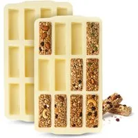 Zenker Müsliriegelform Zenker Müsliriegel Silikonbackform 2er-Set – zum Backen von 24 Riegel
