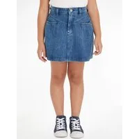 Tommy Hilfiger A-Linien-Rock DENIM FRONT YOKE DETAIL SKIRT Kinder bis 16 Jahre
