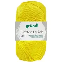 Gründl 50 Gramm Gründl Cotton Quick Uni Farbauswahl Häkelwolle