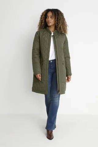 Jacke Loose fit olive
