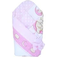 Einschlagdecke Baby Hörnchen Steckkissen Einschlagdecke Babydecke Baumwolle, Primawela