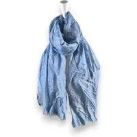 VewoTex Modeschal Damen Sommer Schal Glitzer Linien » leichtes Halstuch 180 x 70 cm, (Einzeln, 1-St. 1 Schal), » Sommerschal mit Glitzerstreifen » weich & dünn