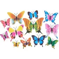 Othmar Decorations Magnet Schmetterlinge, magnetisch, 12 Stück