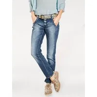 heine Bequeme Jeans Boyfriend Jeans leicht vertieft