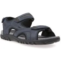 Geox UOMO SANDAL STRADA Sandale, Sommerschuh, Klettschuh, Outdoorsandale, im Trekking-Look
