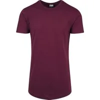 URBAN CLASSICS Kurzarmshirt Urban Classics Herren Shaped Long Tee (1-tlg)