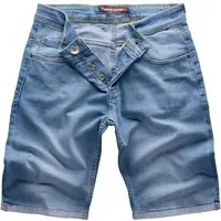 Rock Creek Jeansshorts Herren Shorts Denim Blau RC-2201