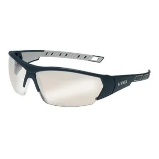 uvex Bügelbrille i-works silberspiegel 53% schwarz, grau schwarz/grau - 9194885