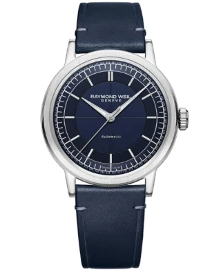 Raymond Weil Millesime Herrenuhr Blau 2925-STC-50001