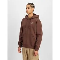 Alpha Industries Kapuzensweatshirt Hoody Small Logo Baumwollmischung, regular fit