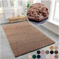 OTTO home Hochflor-Teppich Viva Shaggy, in Standard- und Premium-Qualität, 30 mm oder 45 mm Höhe, rechteckig, Uni Farben, einfarbig, weich, kuschelig, Läufer, Kundenliebling