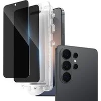Sytifro Schutzfolie Sichtschutz Panzerglas, Privacy Schutzfolie, Blickschutz für, (Samsung Galaxy S26/ Samsung Galaxy S26+/ Samsung Galaxy S26 Ultra, Samsung Galaxy S25/ Samsung Galaxy S25+/ Samsung Galaxy S25 Ultra, 2 Privacy Glass + 1 Montagerahmen