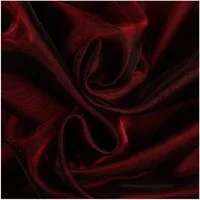 maDDma Stoff Organza Tüll Kostümstoff Chiffon Floristik 1 x 1,4 m Meterware, bordeaux