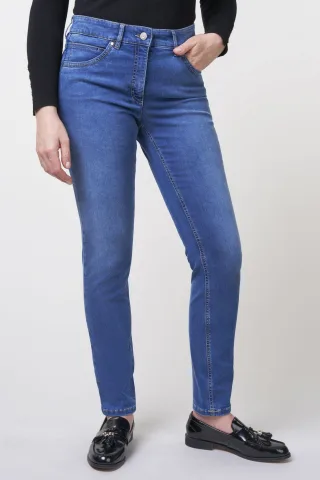 Twigie Shape-On Skinny Jeans | Steinblau